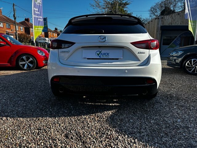 Mazda 3 2.0 Skyactiv-g Sport Black Hatchback Ma PY16BBJ White #3