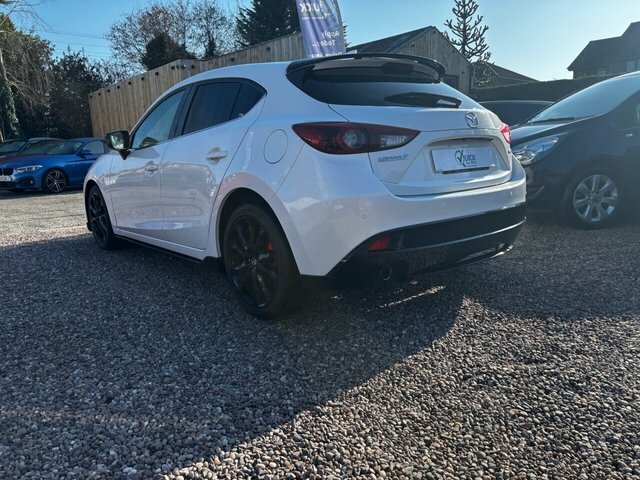 Mazda 3 2.0 Skyactiv-g Sport Black Hatchback Ma PY16BBJ White #4