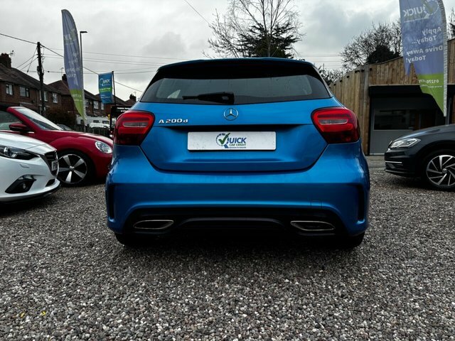 Mercedes-Benz A Class 2.1 A200d Amg Line Hatchback Eur KY66YKX Blue #3