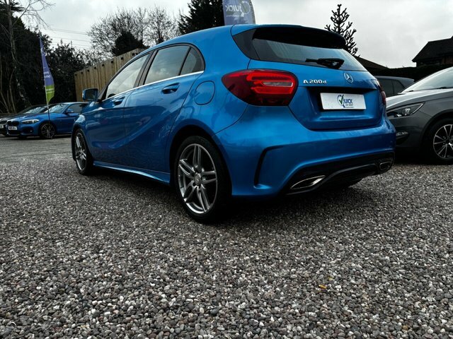 Mercedes-Benz A Class 2.1 A200d Amg Line Hatchback Eur KY66YKX Blue #4