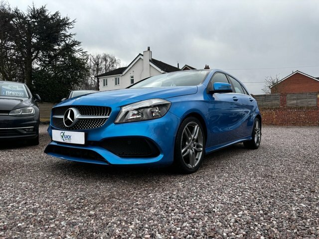 Mercedes-Benz A Class 2.1 A200d Amg Line Hatchback Eur KY66YKX Blue #5
