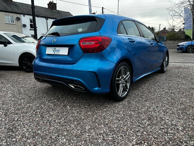 Mercedes-Benz A Class 2.1 A200d Amg Line Hatchback Eur KY66YKX Blue #2