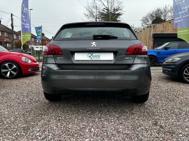 Peugeot 308 1.6 Bluehdi Allure Hatchback Eur YX66ZBV Grey #3