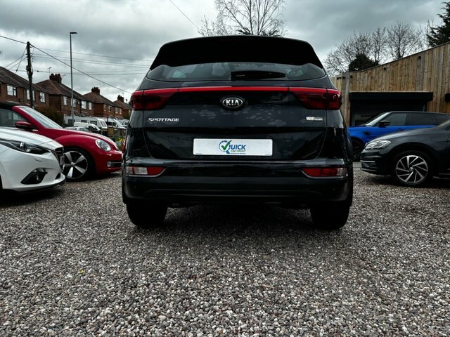 Kia Sportage 1.7 Crdi 3 Suv Euro 6 S S 114 DL66CXY Black #3
