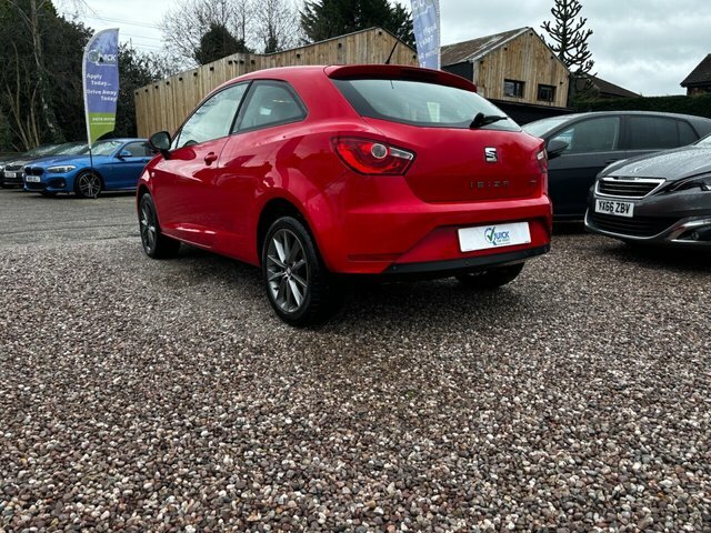 Seat Ibiza 1.2 Tsi I Tech Sport Coupe Euro DN65NRK Red #4
