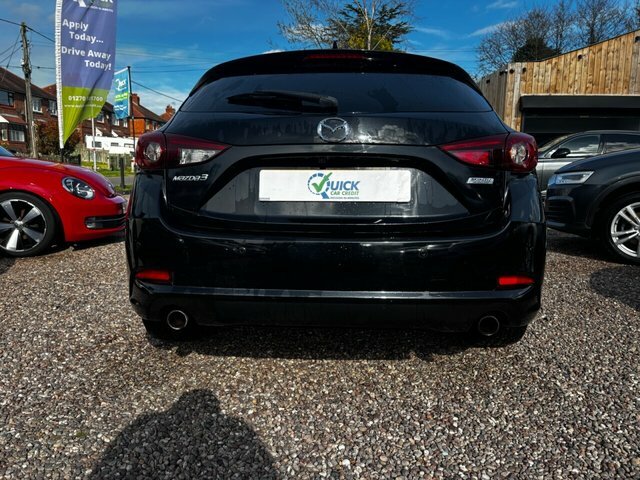 Mazda 3 2.0 Skyactiv-g Sport Nav Hatchback Manu SV67OSL Black #3