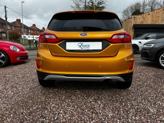 Ford Fiesta 1.5 Tdci Active X Hatchback Euro AF69JOH Yellow #3
