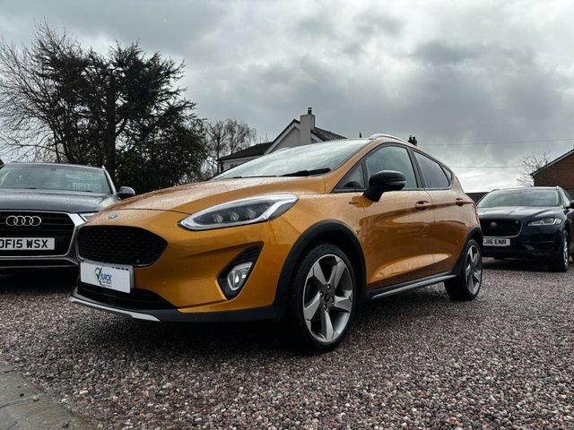 Ford Fiesta 1.5 Tdci Active X Hatchback Euro AF69JOH Yellow #5