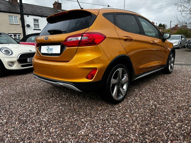Ford Fiesta 1.5 Tdci Active X Hatchback Euro AF69JOH Yellow #2
