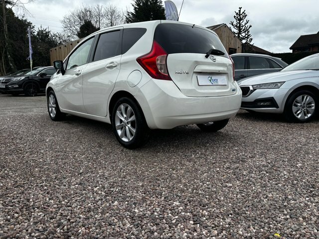 Nissan Note 1.5 Dci Tekna Hatchback Euro 6 FT16JVV White #4
