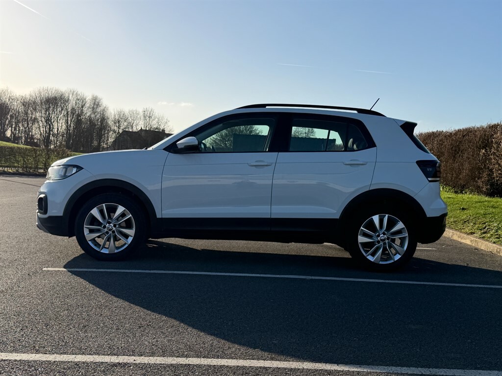 Volkswagen T-Cross 1.0 L 1.0 Tsi Se Suv Euro 6 Ss DE72YTV White #4