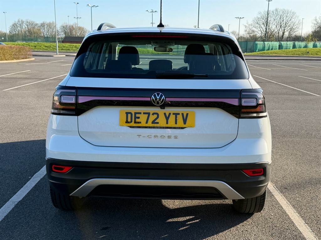Volkswagen T-Cross 1.0 L 1.0 Tsi Se Suv Euro 6 Ss DE72YTV White #6