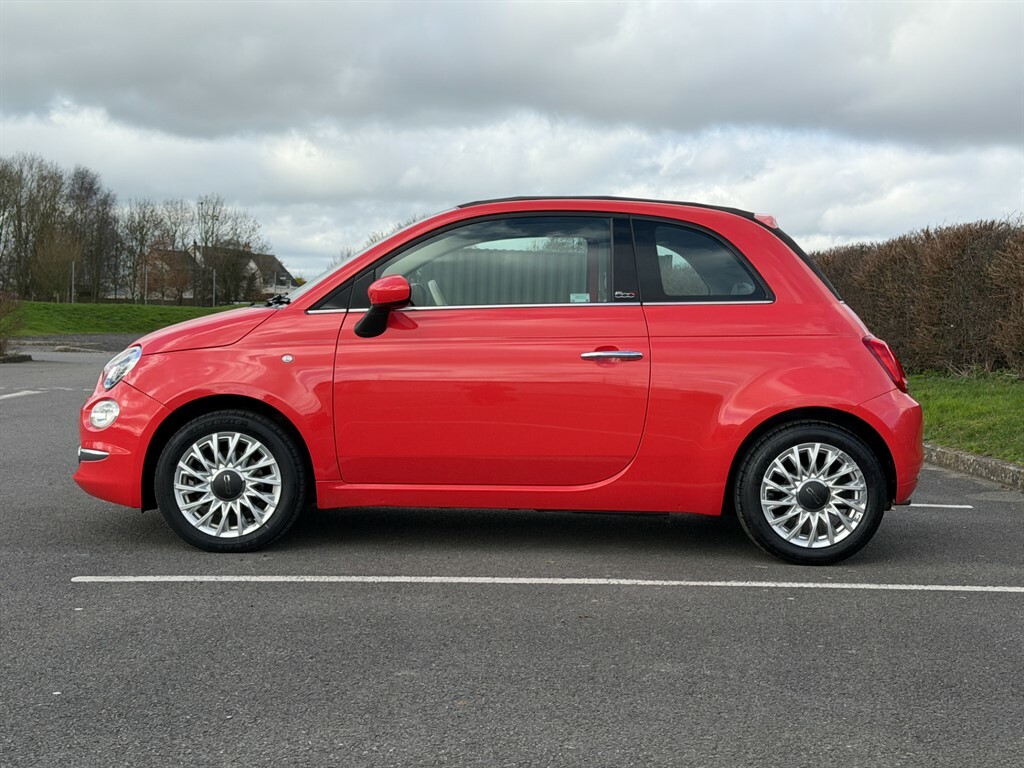 Fiat 500C 1.2 L 1.2 Lounge Convertible Eur Pink #4