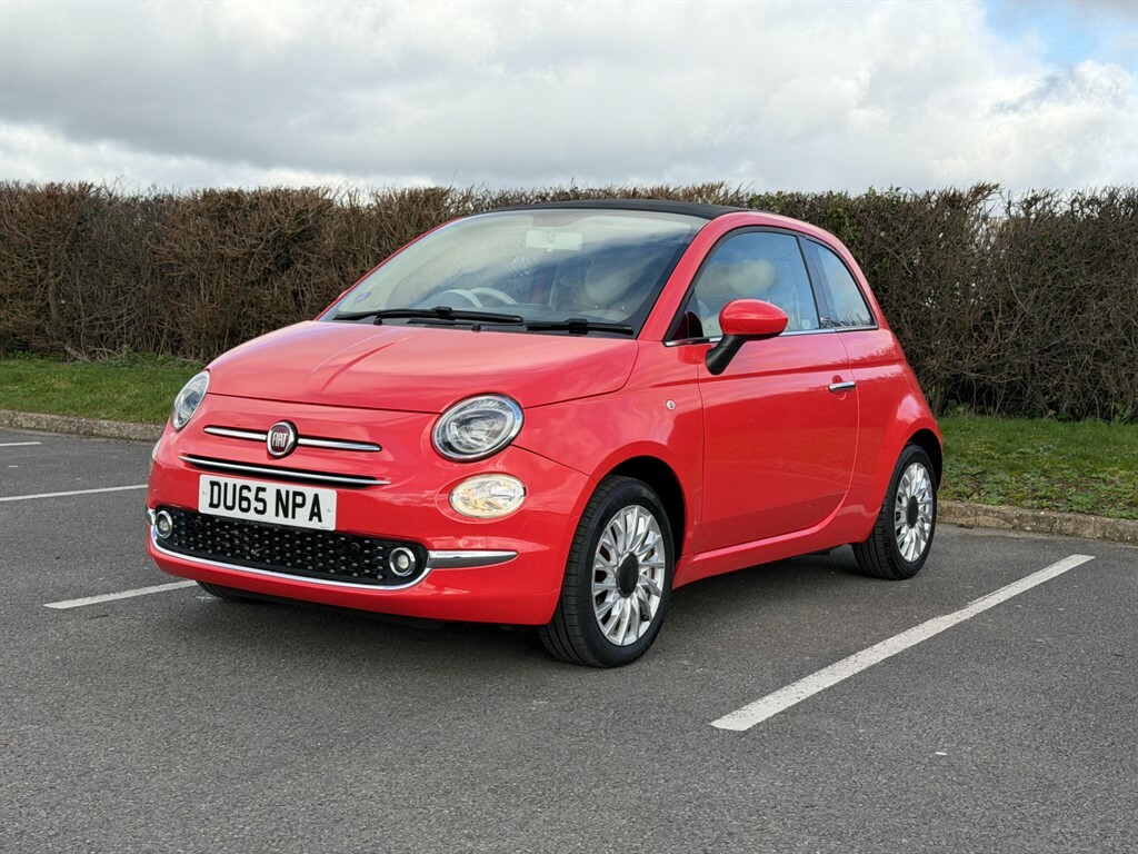 Fiat 500C 1.2 L 1.2 Lounge Convertible Eur Pink #3