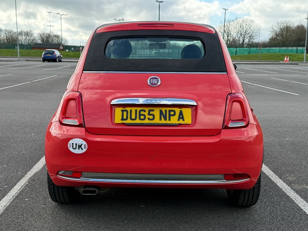 Fiat 500C 1.2 L 1.2 Lounge Convertible Eur Pink #6