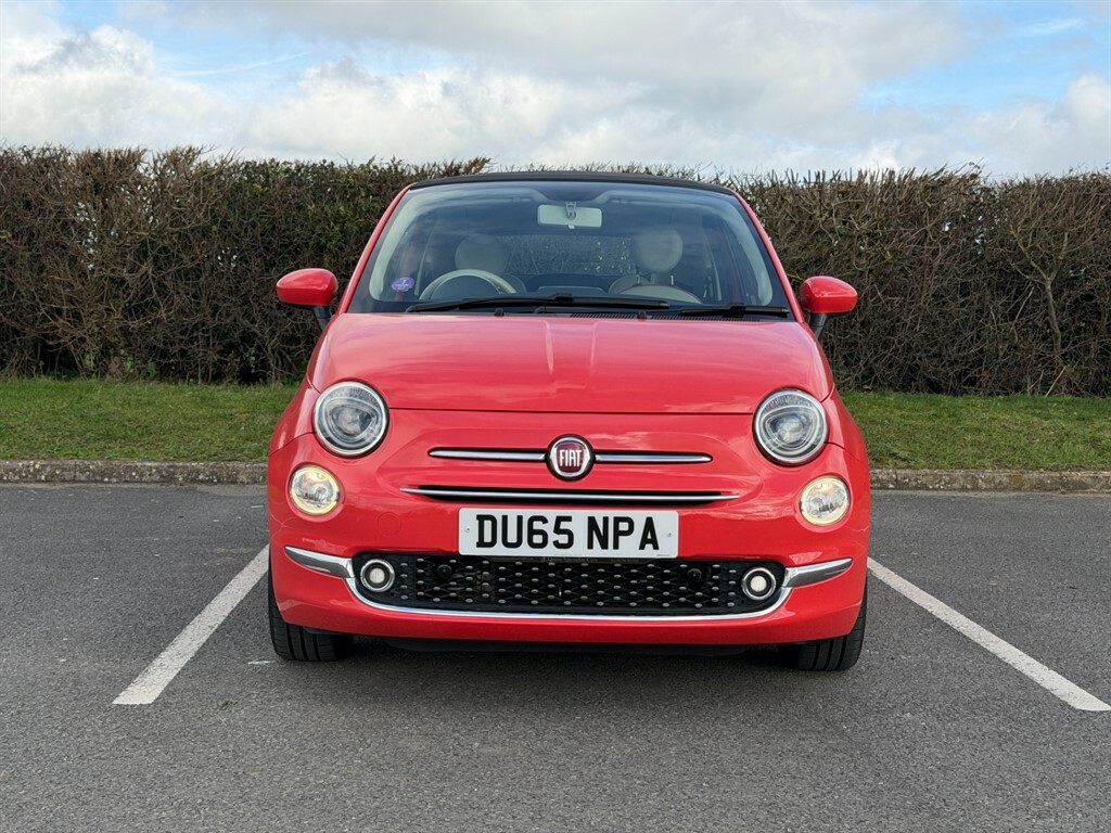 Fiat 500C 1.2 L 1.2 Lounge Convertible Eur Pink #2