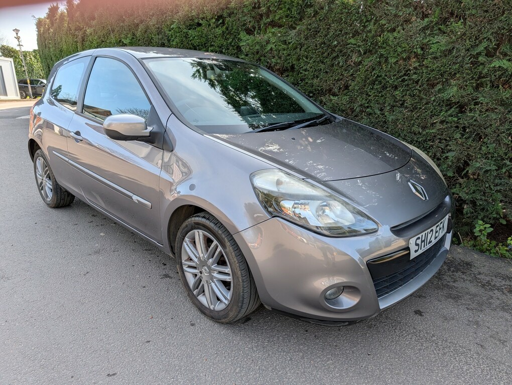 Renault Clio Hatchback 1.2 Dynamique Tomtom 2012 Grey