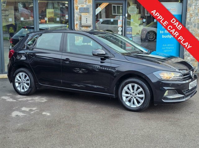 Volkswagen Polo 2018 1.0 Se Hatchback Euro 6 S MA68DNX Black