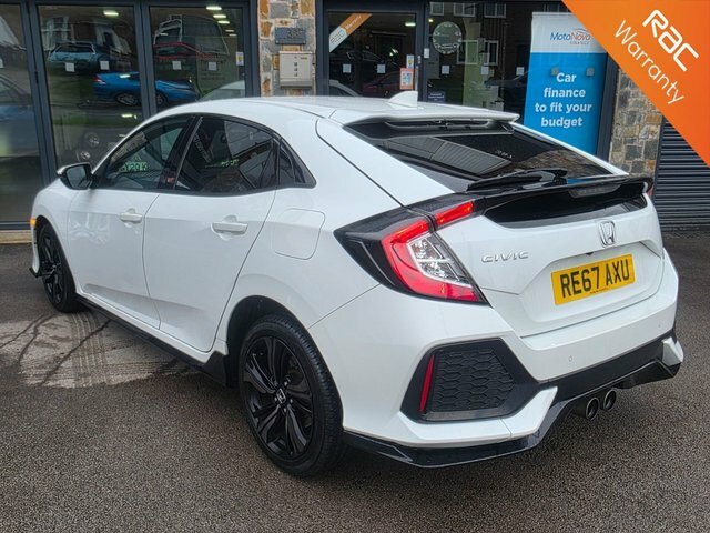 Honda Civic 2017 1.5 Vtec Turbo Sport Hatchback Cvt RE67AXU White #2
