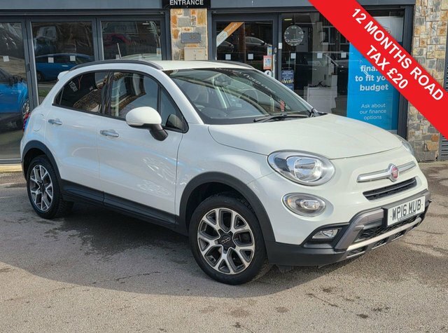 Fiat 500X 2016 1.6 Multijetii Cross Suv Eu White