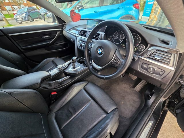 BMW 4 Series Gran Coupe 2016 2.0 420D Luxury Hatchback Eur YG16ONO Black #3