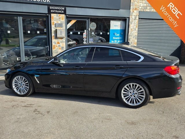 BMW 4 Series Gran Coupe 2016 2.0 420D Luxury Hatchback Eur YG16ONO Black #2