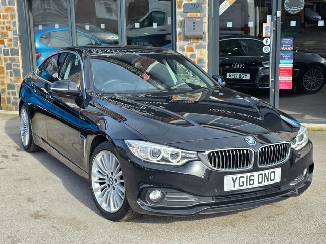 BMW 4 Series Gran Coupe 2016 2.0 420D Luxury Hatchback Eur YG16ONO Black #6