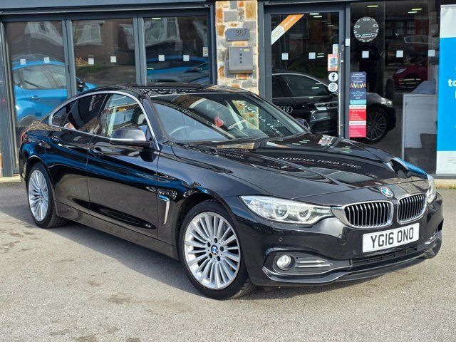BMW 4 Series Gran Coupe 2016 2.0 420D Luxury Hatchback Eur YG16ONO Black #4