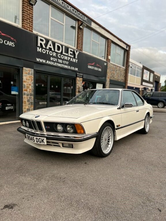 BMW 6 Series Coupe 3.4 635Csi 1985B  #42