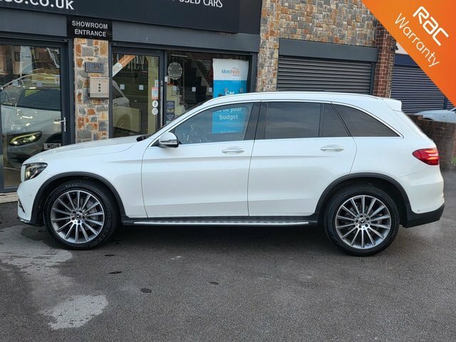Mercedes-Benz GLC Class 2018 2.1 Glc220d Amg Line Premium Suv BG18MVZ White #2