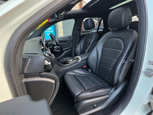 Mercedes-Benz GLC Class 2018 2.1 Glc220d Amg Line Premium Suv BG18MVZ White #3