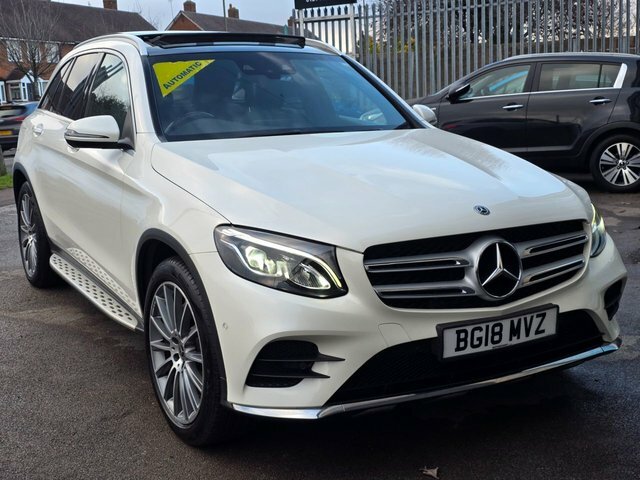 Mercedes-Benz GLC Class 2018 2.1 Glc220d Amg Line Premium Suv BG18MVZ White #6