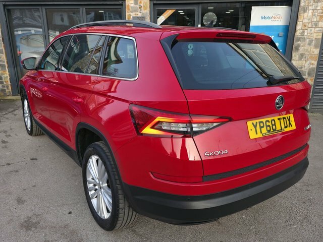Skoda Kodiaq 2018 2.0 Tdi Se L Suv Dsg Euro 6 Ss YP68TDX Red #5