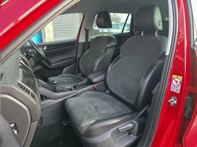 Skoda Kodiaq 2018 2.0 Tdi Se L Suv Dsg Euro 6 Ss YP68TDX Red #3