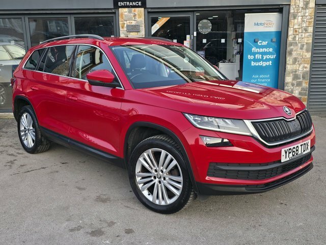 Skoda Kodiaq 2018 2.0 Tdi Se L Suv Dsg Euro 6 Ss YP68TDX Red #4