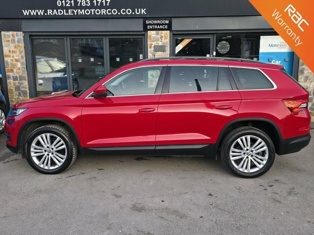 Skoda Kodiaq 2018 2.0 Tdi Se L Suv Dsg Euro 6 Ss YP68TDX Red #2