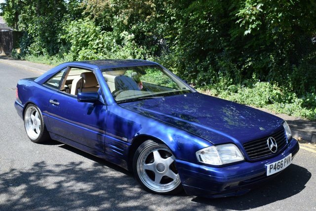 Mercedes-Benz SL Class 1996 3.2 Sl320 228 Bhp Blue #4