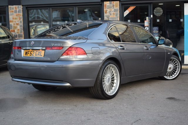 BMW 7 Series 2002 4.4 745I 329 Bhp Grey #4