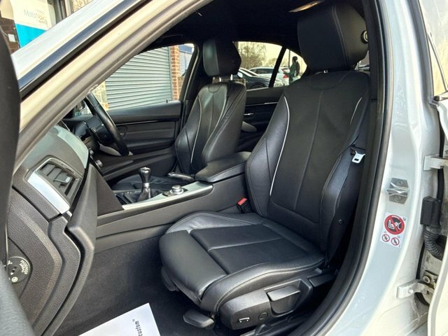 BMW 3 Series 2017 2.0 320D M Sport Saloon Eur YD17LBN White #3