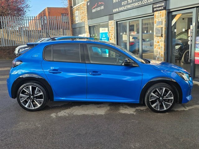Peugeot 208 2021 1.2 Puretech Gt Hatchback Eat Euro WU21YVV Blue #6