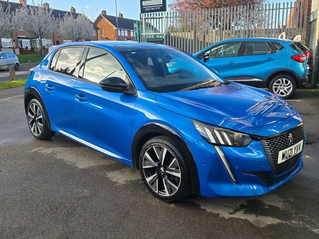 Peugeot 208 2021 1.2 Puretech Gt Hatchback Eat Euro WU21YVV Blue #5