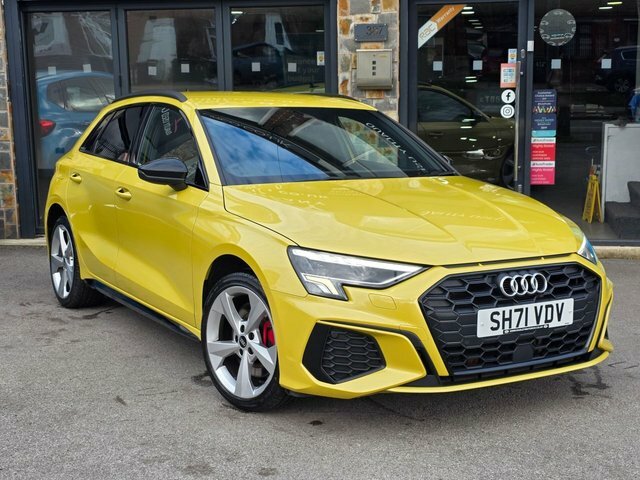 Audi A3 2022 1.4 Tfsie 45 S Line Competition Sportback SH71VDV Yellow #6