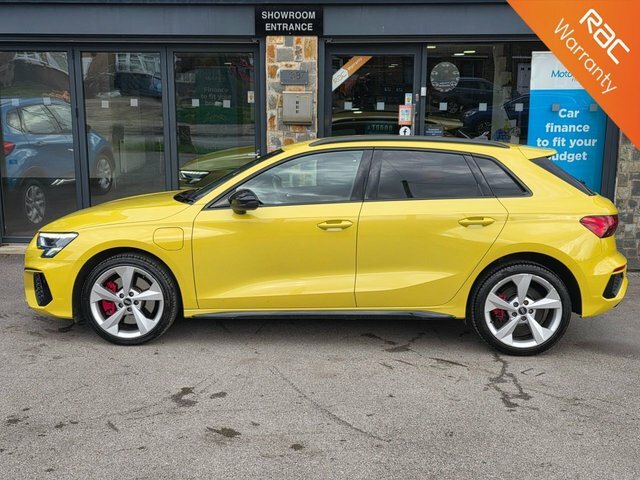 Audi A3 2022 1.4 Tfsie 45 S Line Competition Sportback SH71VDV Yellow #2