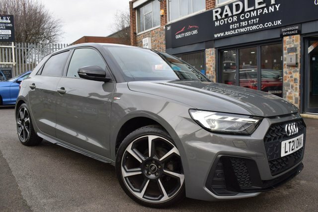 Audi A1 2021 1.0 Tfsi 25 Black Edition Sportback Petro LT21OKA Grey #4