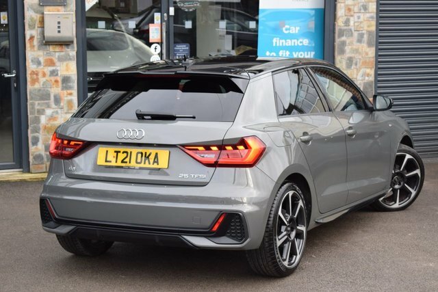 Audi A1 2021 1.0 Tfsi 25 Black Edition Sportback Petro LT21OKA Grey #5