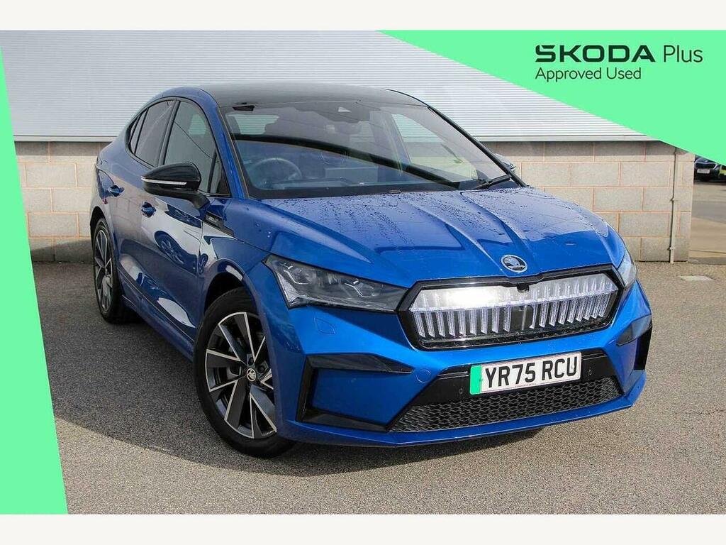 Skoda ENYAQ 2025 210Kw 85X Sportline Plus 82Kwh 4X4 Blue