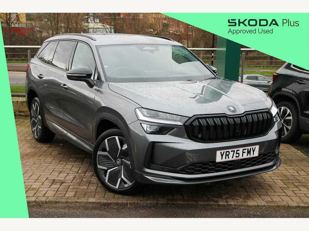 Skoda Kodiaq 2025 2.0 Tdi 193 Sportline 4X4 Dsg 7 Seat Grey