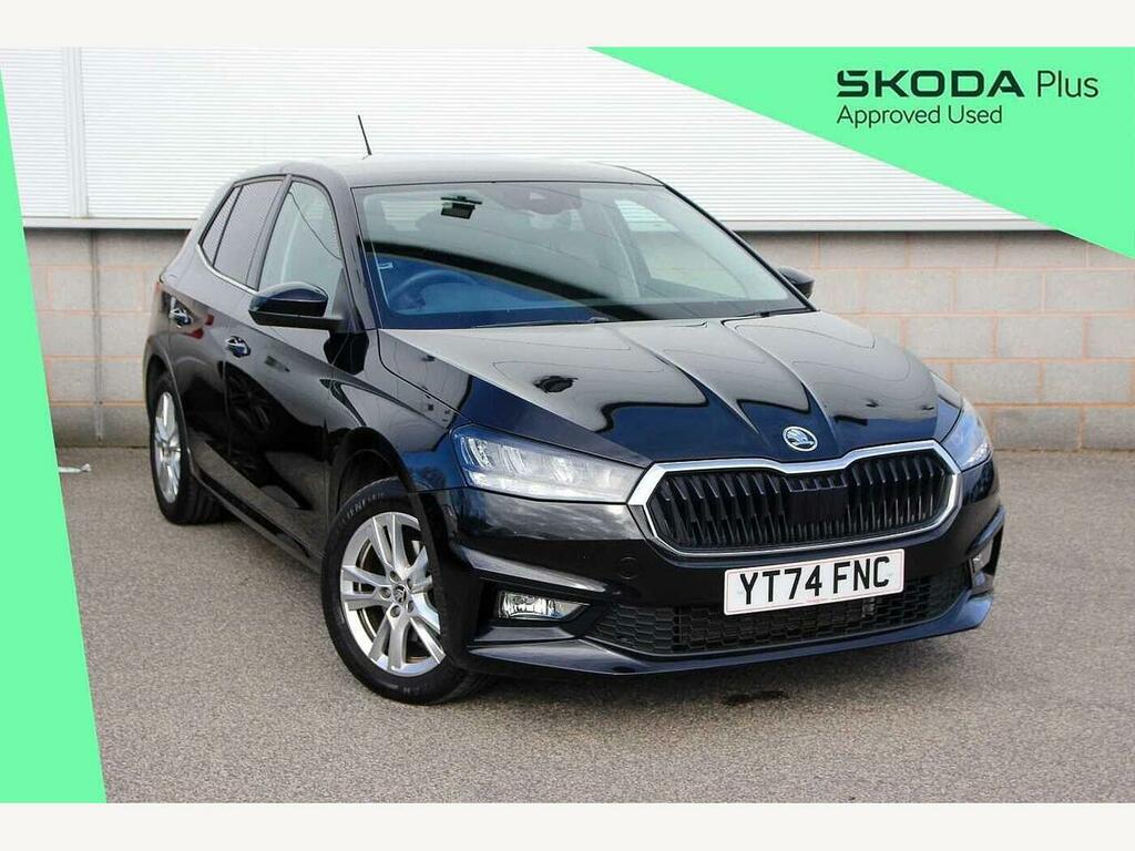 Skoda Fabia 2024 1.0 Tsi 116 Se L Dsg YT74FNC Black