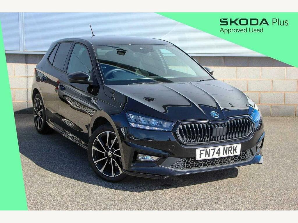 Skoda Fabia 2024 1.0 Tsi 116 Monte Carlo Dsg FN74NRK Black