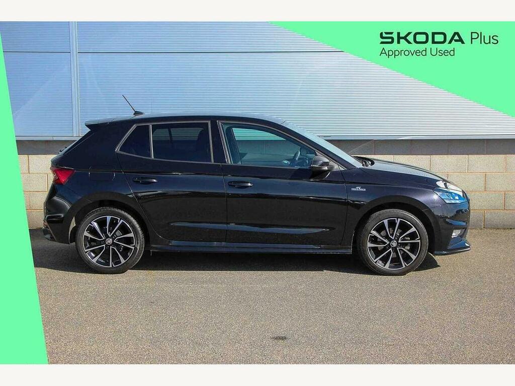 Skoda Fabia 2024 1.0 Tsi 116 Monte Carlo Dsg FN74NRK Black #4